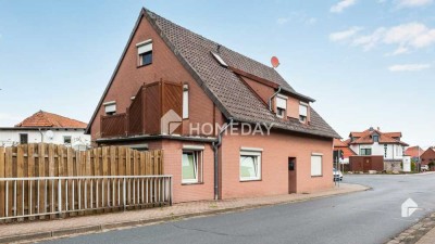 Gemütliche Erdgeschosswohnung mit überdachter Terrasse und Gartenidylle in Weyhausen