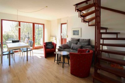 Charmante Maisonettewohnung in ruhiger Feldrandlage von Gustow – mit Terrasse, EBK uvm.