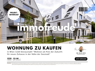 Helle 5 Zi -Neubau-Penthouse-Wohnung mit 2 Terrassen, 2 Bädern, Luftwärmepumpe, in 1220 zu kaufen