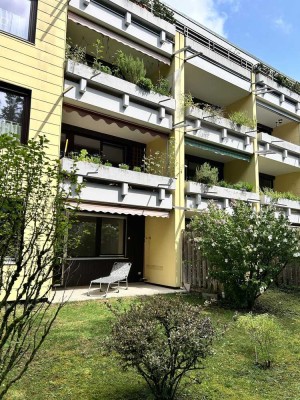 3-Zimmerwohnung mit Balkon und Terrasse und EBK in Augsburg nähe rotem Tor