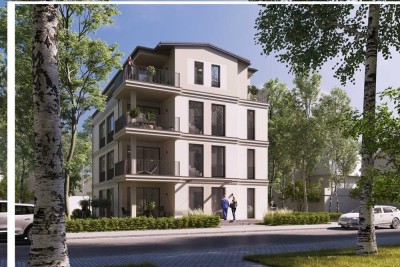 5-Raum Etagenwohnung in ruhiger grüner Lage