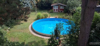 Charmantes Einfamilienhaus in Bestlage von Wien-Mauer – mit Pool, Garten und viel Privatsphäre | ZΞLLMANN IMMOBILIEN