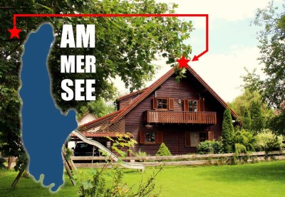 Gepflegtes Holzhaus mit Garten in Neugreifenberg - nur 5 km zum Ammersee