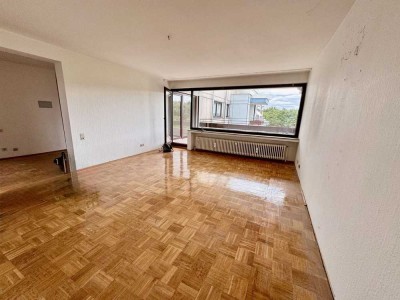 Einmaliger Blick über Bochum - Renovierungsbedürftige 3-Zi-Wohnung in Uninähe mit TG-Stellplatz