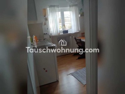 Tauschwohnung: Kleine 2z Wohnung nahe innenstadt gegen mind 2 zimmer