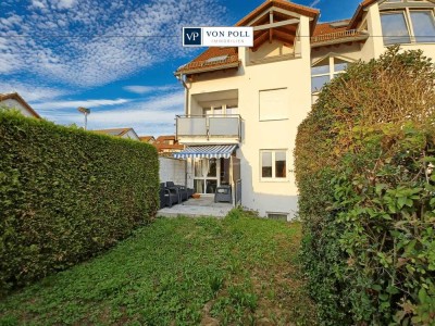 Freundliche EG-Wohnung mit Gartenblick in Zentrumslage