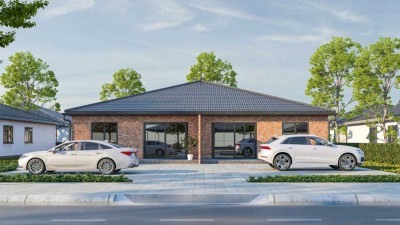 Haßbergen • Ein Preis – zwei exklusive moderne Bungalows: Wohnkomfort & Kapitalanlage vereint