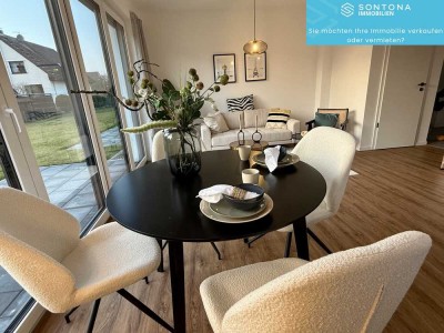 Neubau noch 6 Häuser frei, 
Besichtigung 15.5.25 15.30-17.30Uhr
Mietkauf möglich bis 36 Monate