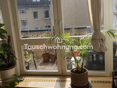 Tauschwohnung: Helle 3 Zi Altbau Maisonette Kreuzberg gg 4 Zi in der Nähe