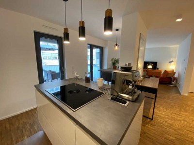 TOP-Neubau: exklusive möblierte 80 qm, 5 Min. zur Königstraße