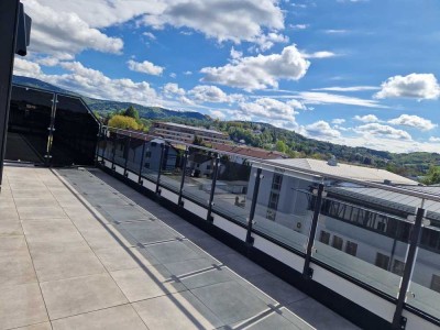 Traumhafte Dachterrasse: Zentrale Penthouse-Wohnung