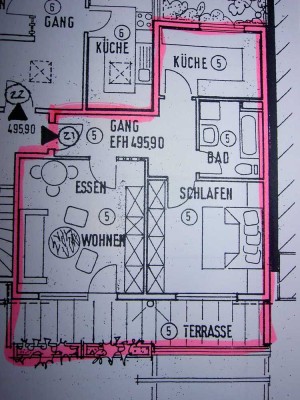 Stilvolle, gepflegte 2-Zimmer-Wohnung mit Balkon und Einbauküche in Gerlingen
