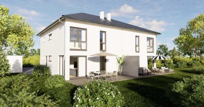 Platz für Träume und Familienmomente – DHH "Luzern" mit Grundstück in Loiching