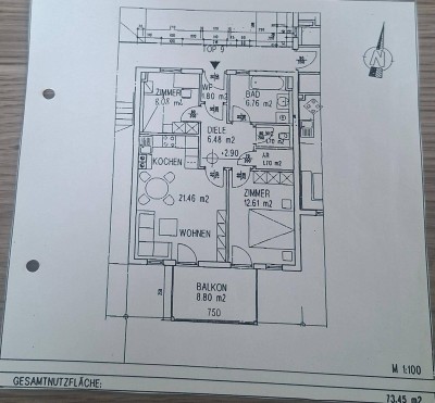3 Zimmerwohnung Völs Seesiedlung PROVISIONSFREI