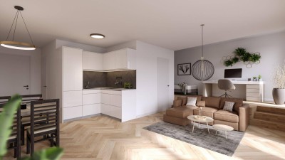 PROVISIONSFREI - Neubauprojekt - Fertigstellung Q3/2025 - City-Apartment - 1 Zimmer - ca. 45m² NFL - hochwertige Ausstattung