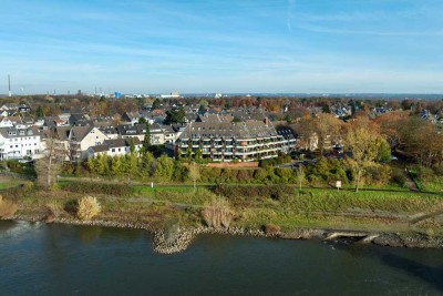 Exklusive Maisonette mit Balkon, Terrasse und Rheinblick in Stammheim