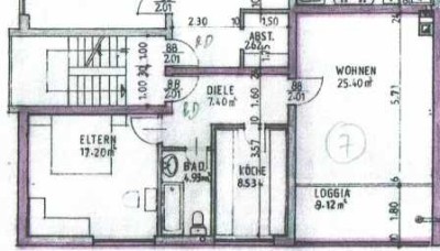 Moderne, komplett neu renovierte 2 ZKB-Whg in ruhiger, zentraler Lage in Rodgau