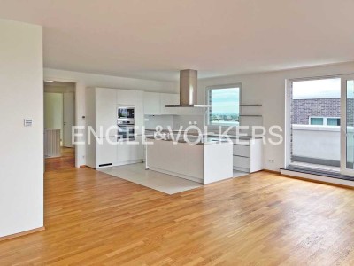 Modernes Wohnglück: Stilvolle Vier-Zimmer-Maisonette mit Dachterrasse