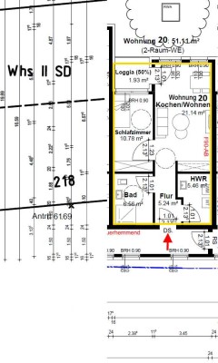 Freundliche und neuwertige 2-Zimmer-Wohnung mit Balkon in Datteln