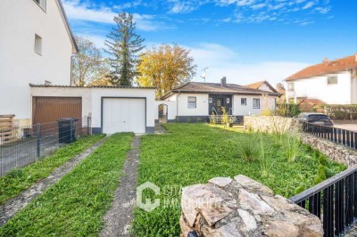 Moderner Bungalow in Groß-Gerau: Stilvolles Wohnen mit Wintergarten, großer Terrasse