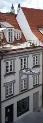 Charmante 1-Zimmerwohnung mit Galerie und Dachterrasse.