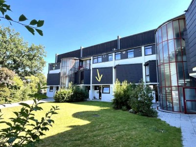 Eine Wohnung nicht von der Stange: 4 (+1) Zi. im Split level-Stil mit Loggia, Garten, Keller +Garage