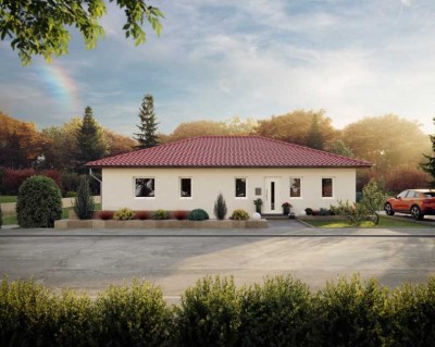 Bungalow INDIVIDUELL. SOLIDE. BEZAHLBAR. inkl. Grundstück