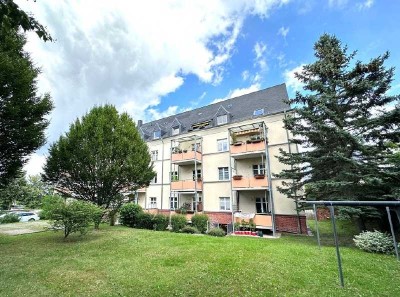 2-Raum-Wohnung mit Balkon im grünen Stadtteil Gablenz