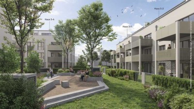 Stilvoll (Teil-)möblierte 2-Raum-Wohnung mit Garten (Erstbezug ab 01.10.2025)