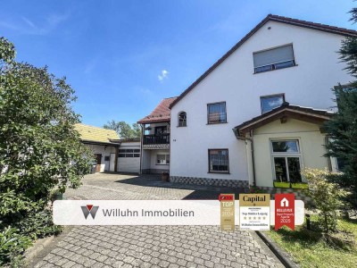 Frei werdend! 155 m² Wohntraum | Balkon | Wintergarten | Kaminzimmer | Garten | Carport u.v.m.