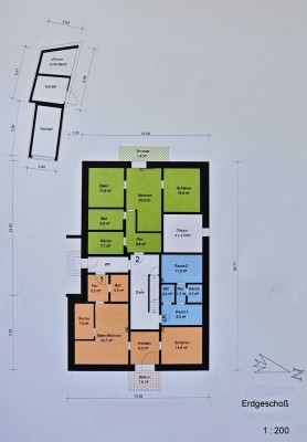 3-4 Familienhaus im idyllischen Kalletal Bentorf - Carport + Garage + Schuppen