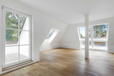 Traumhaft schöne Dachgeschosswohnung in München zu vermieten.