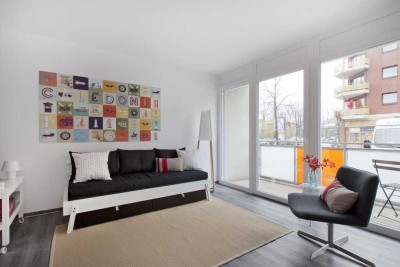 MS-Dieckmannstr. 110, App. EG, 32qm, Nordblk., EBK, geh. Ausstattg., ab 07 / 25
