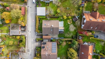 Freistehendes Einfamilienhaus auf einer Ebene 
zeitgemäß & ruhig gelegen