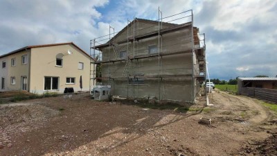 Neubau: Doppelhaushälfte - Niedrigenergiehaus, SBahn Nähe, modern, 1a Lage
