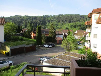 Sonnige, gepflegte 1- Zimmer Wohnung in Murrhardt - Alm mit TG-Stellplatz.