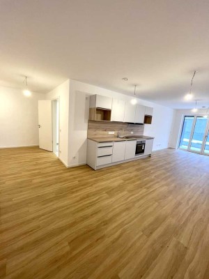 3-Zimmer-Erdgeschosswohnung mit großer Terrasse und Küche!