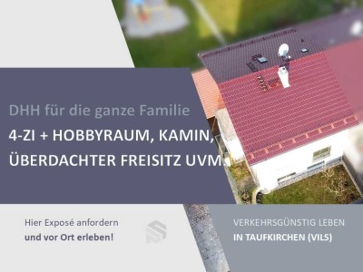 Familienhaus | 4-Zi + Hobbyraum | Kaminofen, Pelletheizung uvm.