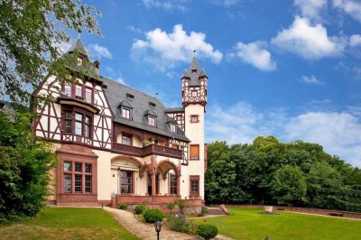 Großzügige Bel Etage im Schloss mit herrlichem Garten (möbliert)