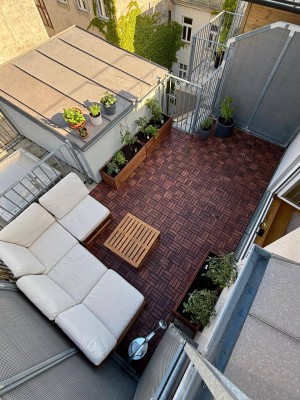 Dachgeschosswohnung mit Terrasse nähe Praterstern