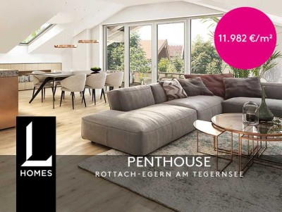 Erstbezug! Traumhaftes Penthouse mitten in Rottach-Egern!