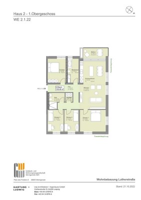 5 - Raum - Wohnung im Neubau Lutherstraße