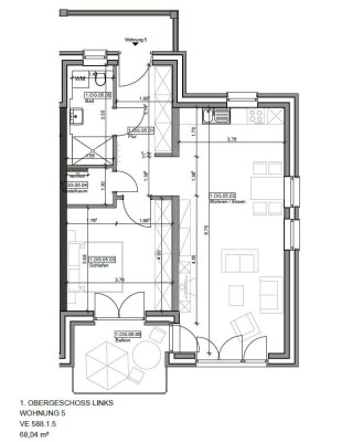 Schöne 2-Zimmer Wohnung Schleupe/Wietesch