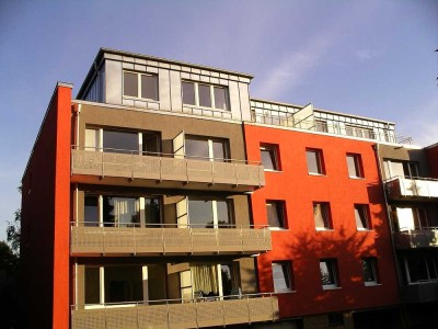 Penthouse-Wohnung mit Terrasse in Wedel, Panoramablick