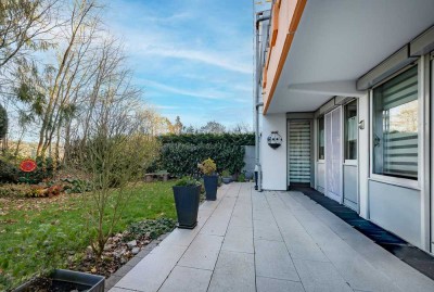 Schuch Immobilien – Charmante EG-Wohnung mit Terrasse & Gartennutzung in Taunusstein-Wehen