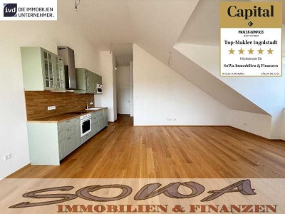 Einzugsbereit! Hochwertige 3 Zimmer Wohnung mit Balkon und 2 Stellplätzen in Neuburg - Ein Objekt...