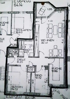 Helle 3-Zimmer-Wohnung mit Süd-Balkon in Regensburg-West – 2er-WG geeignet