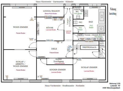 Stilvolle 4-Zimmer-Altbau-Wohnung in Patrizierhaus in Mönchengladbach