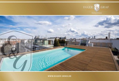 EINZIGARTIGES PENTHOUSE MIT 335QM DACHTERRASSE UND EIGENEM POOL