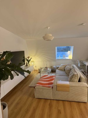 Moderne 2-Zimmer Wohnung mit traumhafter Dachterrasse und Blick auf die Sparrenburg